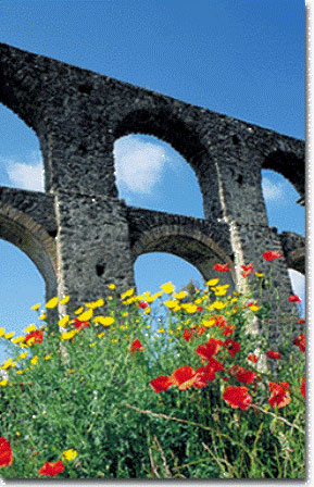 Ischia Viadukt Pilastri