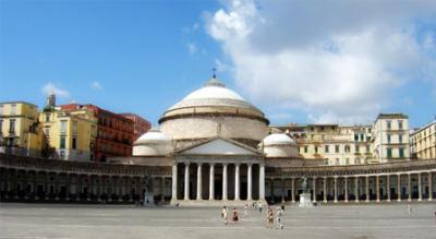 Piazza Plebiscito Neapel Stadt